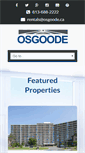 Mobile Screenshot of osgoodeproperties.com